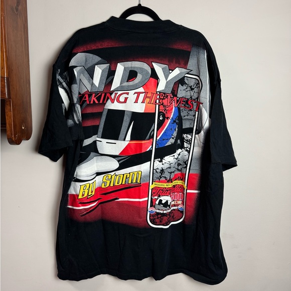 Vintage 1997 Indy Racing “Invades Texas” Graphic T-Shirt – 2XL - Picture 6 of 9